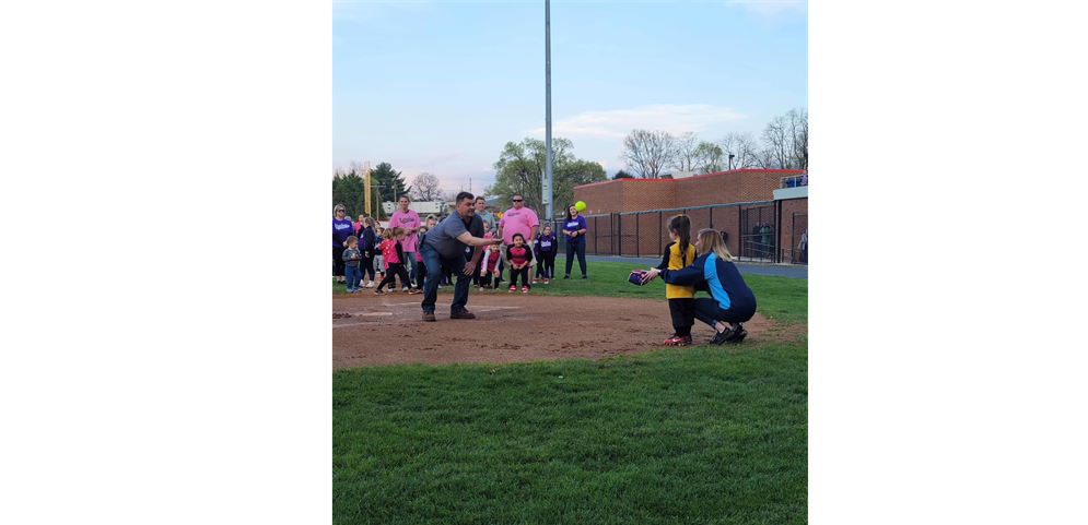 First Pitch by 2012-2013 President Bruce Murphy