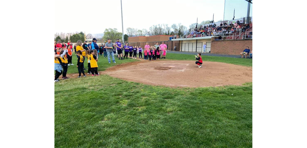 First Pitch by 2016-2017 President Cole Haase