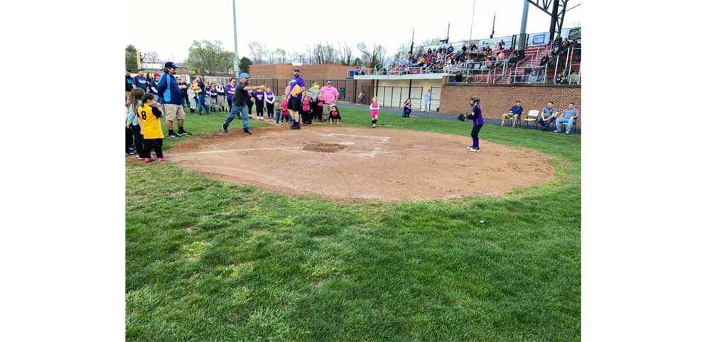 First Pitch by 2014-2015 President Keith LeVally